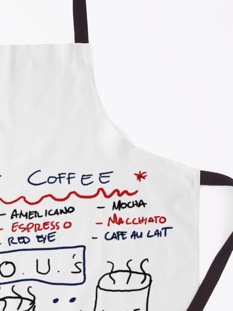Alternate view of Big Face Coffee Apron