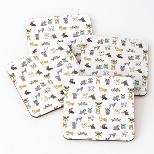 Item preview, Dog Sticker Pack designed and sold by TrueTrippyArts.