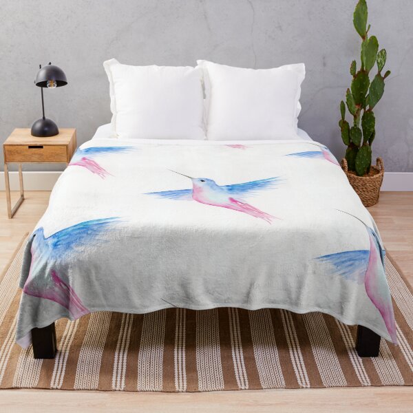 Artikelvorschau, Blauer rosa Vogel entworfen und verkauft von CHL  Art.