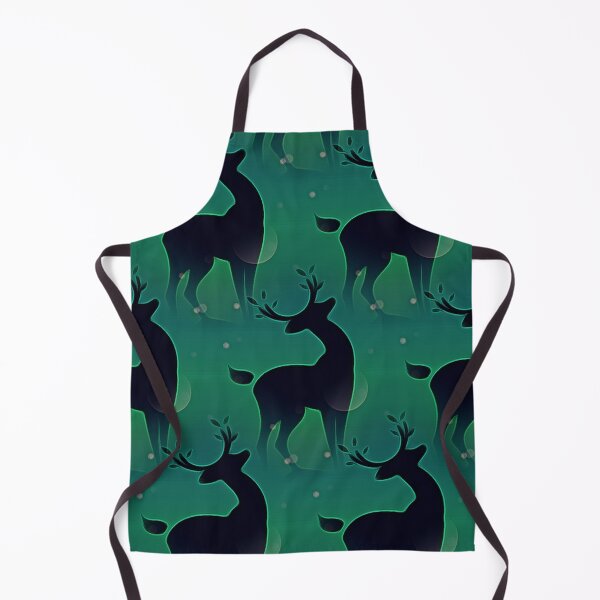 Item preview, Deer in sillhoute in woods designed and sold by Sonia dutta_art.