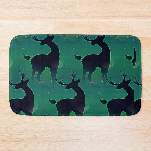 Item preview, Deer in sillhoute in woods designed and sold by Sonia dutta_art.