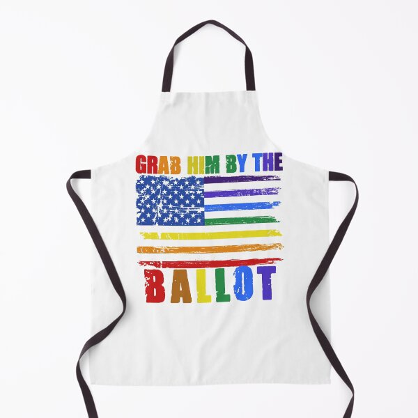 Item preview, LGBTQ grab him by the ballot pride flag designed and sold by GoodyLeo.