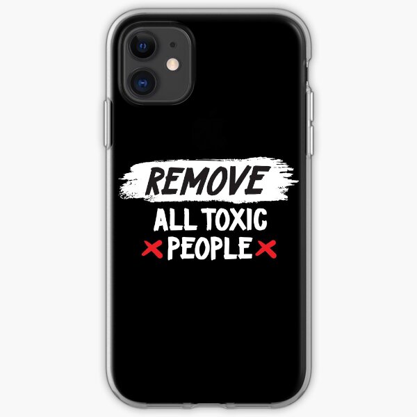 Toxic People iPhone Soft Case