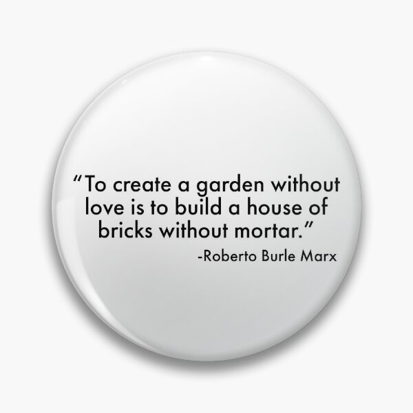Item preview, Roberto Burle Marx build a garden with love designed and sold by Yviemakes.