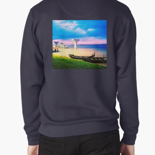 A cool summer day Pullover Sweatshirt