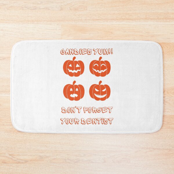 Item preview, Cute pumpkins Halloween- candies yum don’t forget your dentist designed and sold by The Logical Being.
