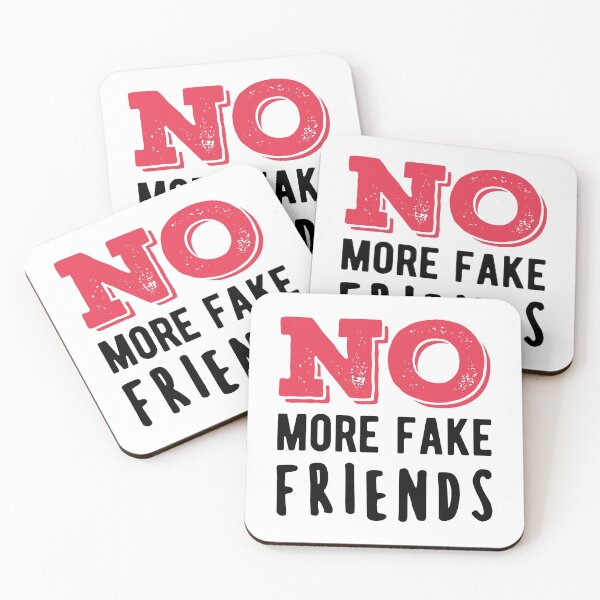 Item preview, No More Fake Friends designed and sold by kurokameart.