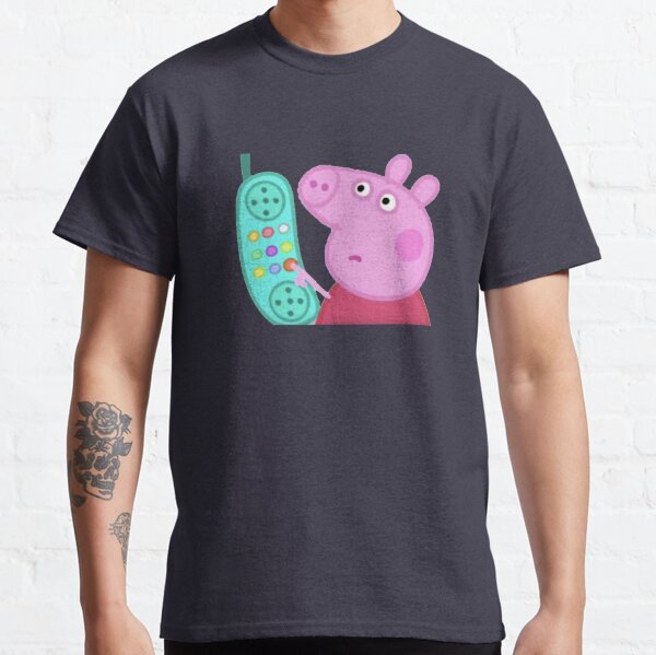 Peppa Pig T Shirts Redbubble - big big big fat peppa pig roblox