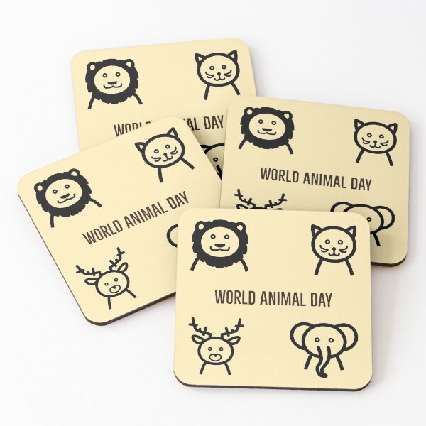 Item preview, World Animal Day designed and sold by ak3shay.