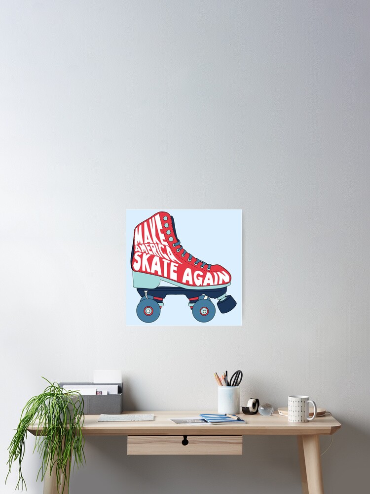 Make America Skate Again Roller Skating Cute T-Shirt