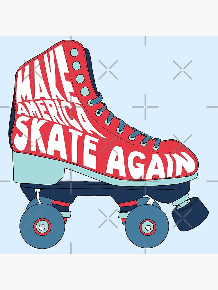 Make America Skate Again Roller Skating Cute T-Shirt