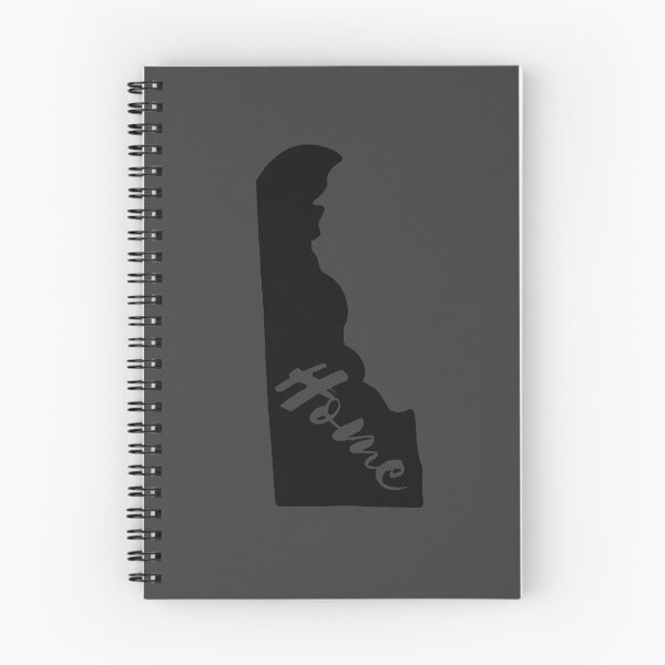 Item preview, Delaware Cursive Home State Outline designed and sold by KARAKATE.