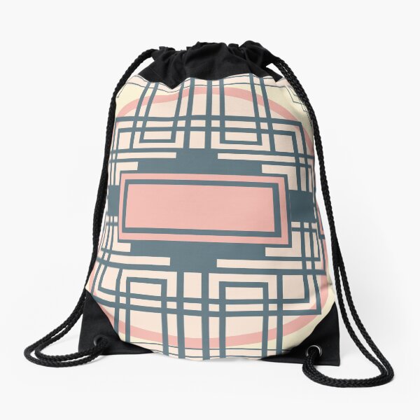 Medallion Drawstring Bag