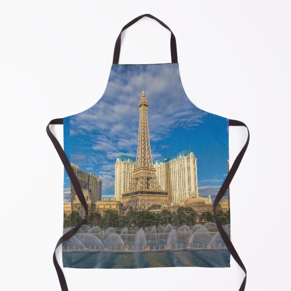 Item preview, USA. Nevada. Las Vegas. Bellagio Fountains & Eiffel Tower. designed and sold by vadim19.