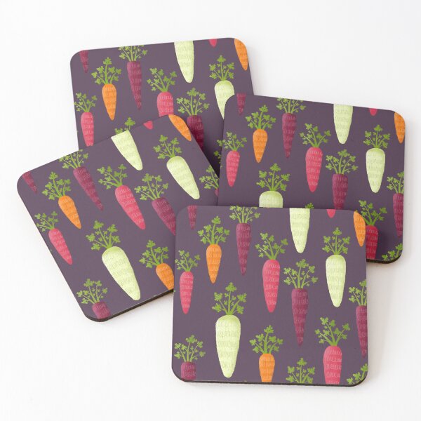 Item preview, Cute Carrot Pattern designed and sold by owliedesign.