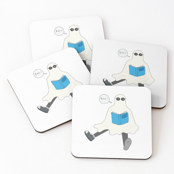 Item preview,  Funny Ghost with book for Halloween designed and sold by yselle.