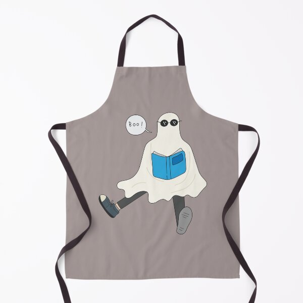 Item preview, Funny Ghost with book for Halloween designed and sold by yselle.