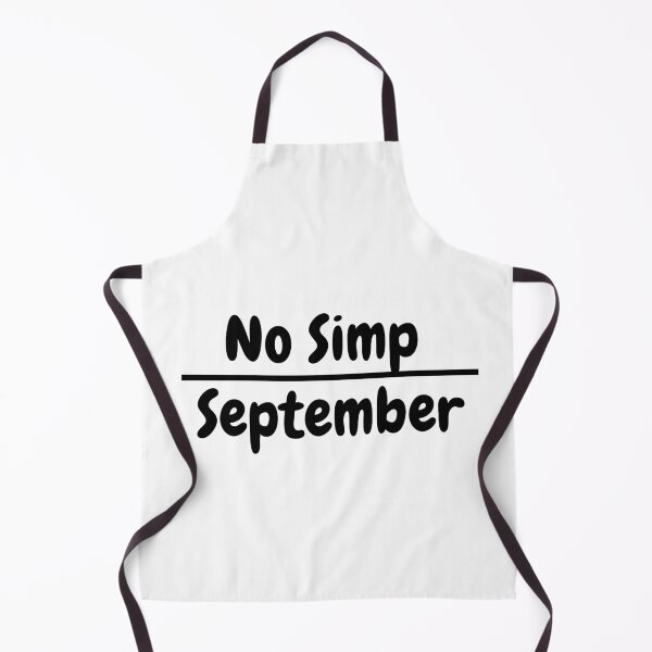 Item preview, No Simp September designed and sold by Pea Fitness.