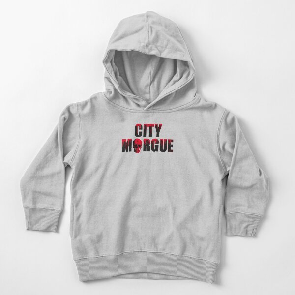 Leichenhalle-Stadt Kleinkind Hoodie