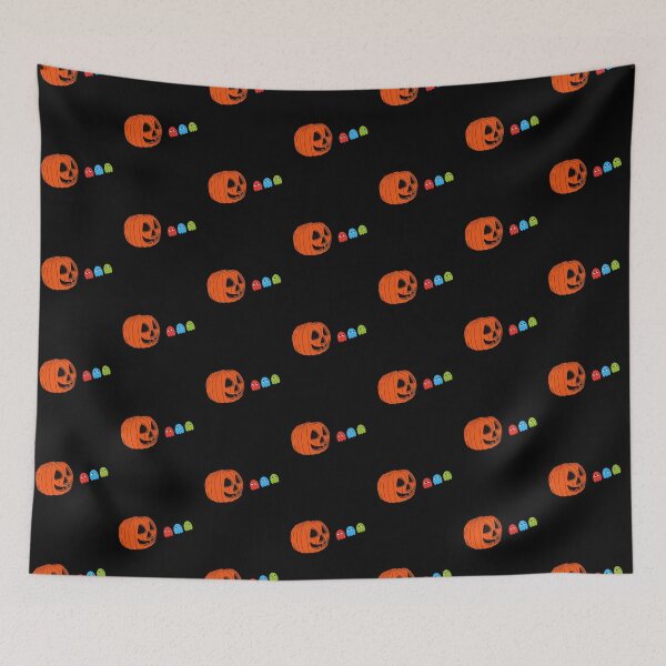 Item preview, A Halloween pumpkin  eating ghosts designed and sold by AnnaMelekhina.