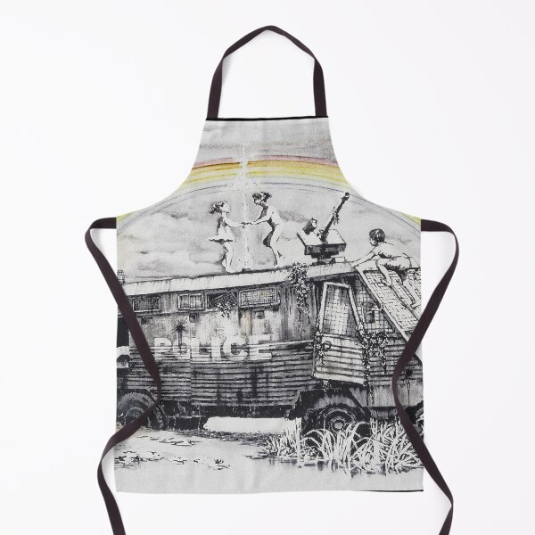 Item preview, Banksy Police-Riot Van Dismaland Gift Print 2015 designed and sold by WE-ARE-BANKSY.