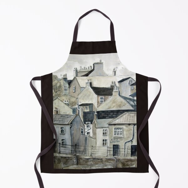 Item preview, The Sea Front, Staithes designed and sold by bevmorgan.