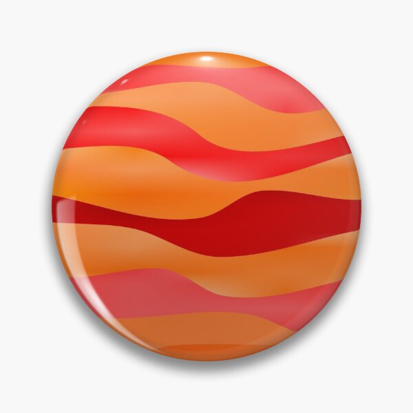 Item preview, Orange red fire colors abstract pattern designed and sold by likebakerdo.