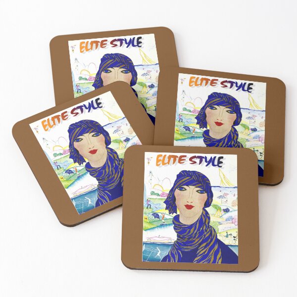 Artikelvorschau, ELITE STYLE: Vintage-Magazin Sommermode Werbedruck entworfen und verkauft von posterbobs.