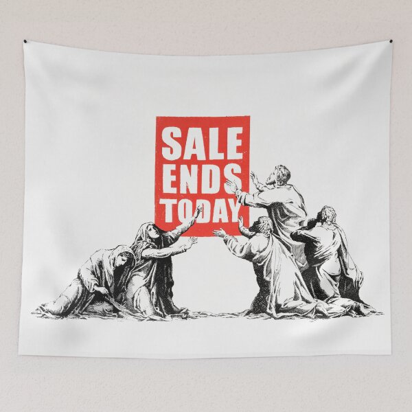 Item preview, Banksy Sale Ends Today designed and sold by WE-ARE-BANKSY.