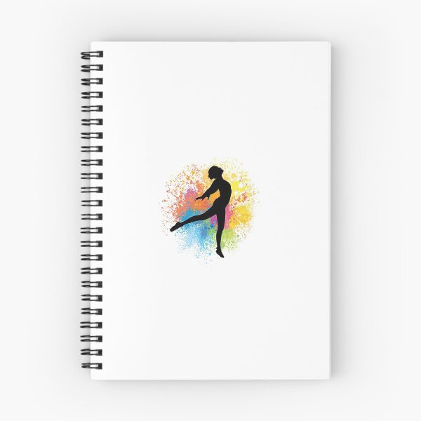 Item preview, Silhouette of dancer in explosion of colour designed and sold by Roisin678.