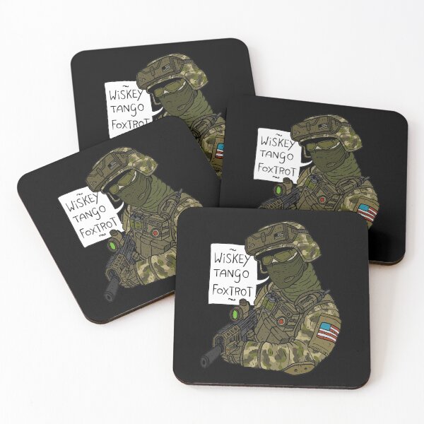 Item preview, wiskey tango foxtrot, US military.  designed and sold by JJadx.