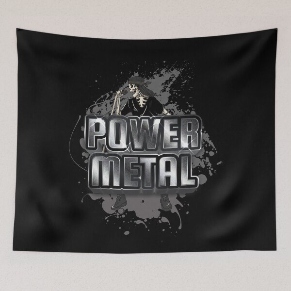 Item preview, Power Metal Skeleton Singer designed and sold by sherwinc.