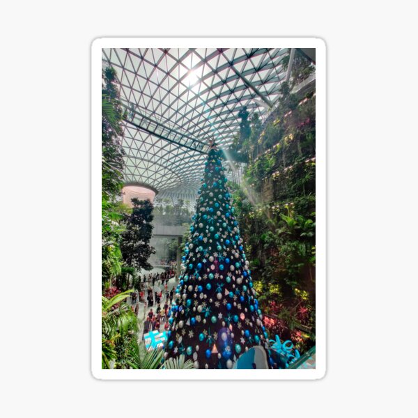 "Singapore Jewel Changi Airport Christmas Tree" Sticker by ...