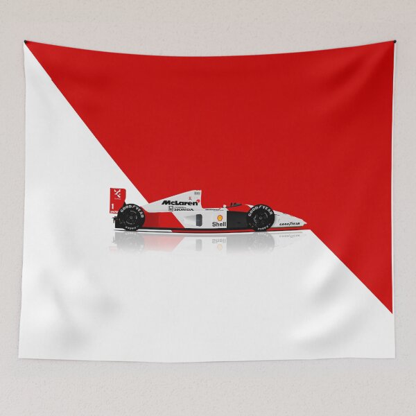 Item preview, McLaren MP4/6 Big Red background designed and sold by JageOwen.