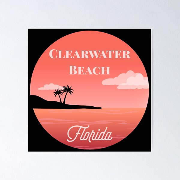Item preview, Clearwater Beach, Florida designed and sold by InvestingRoad.