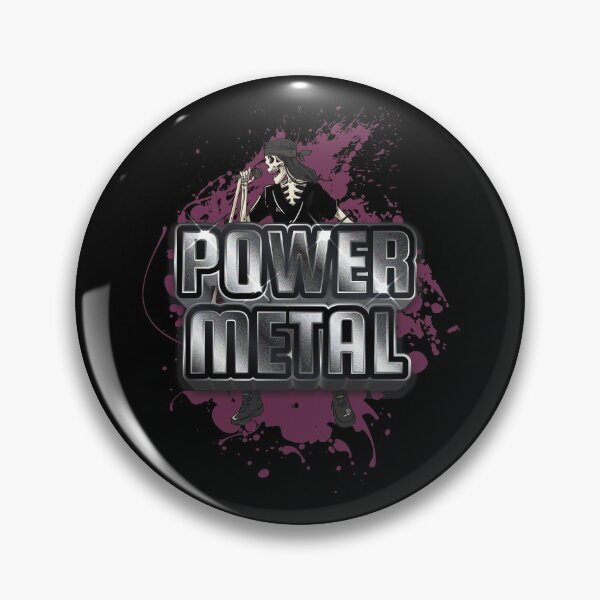 Item preview, Power Metal Skeleton Singer designed and sold by sherwinc.