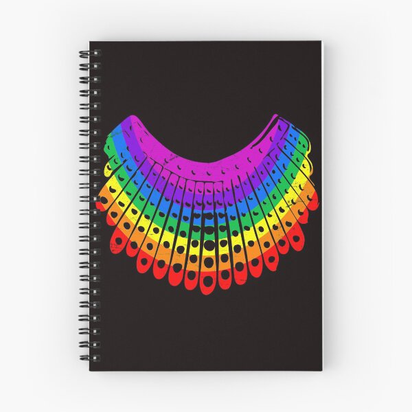 Item preview, Vote We are Ruthless Supreme Justice Rainbow Dissent Collar designed and sold by electrovista.