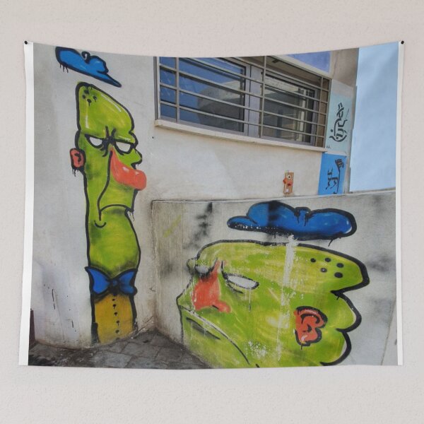 Item preview, Graffiti Street art - Sad Gherkins sticker,laptop sticker, designed and sold by MyStreetArts.
