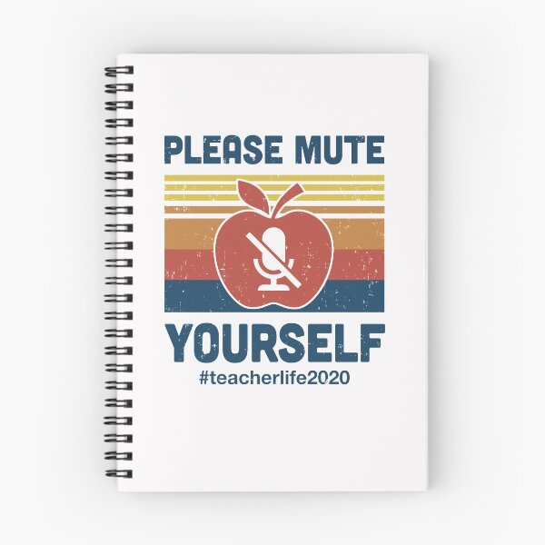 Item preview, Please Mute Yourself Funny Teacher Virtually Distance designed and sold by CreativeGift.