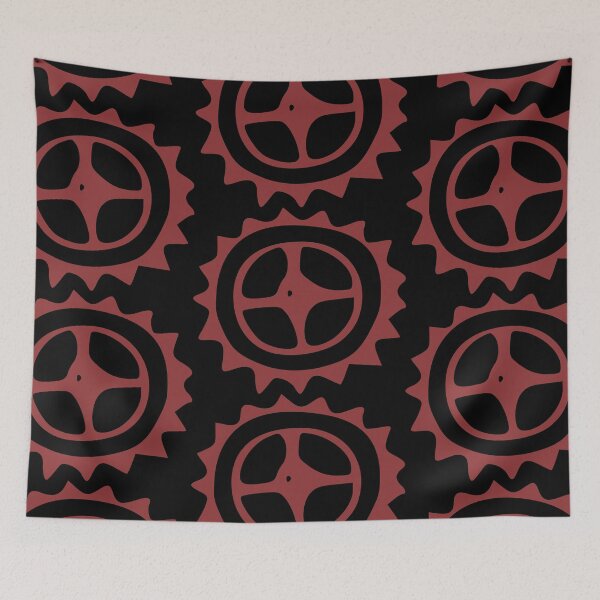 Item preview, petroglyph gear pattern designed and sold by petroglyphe.