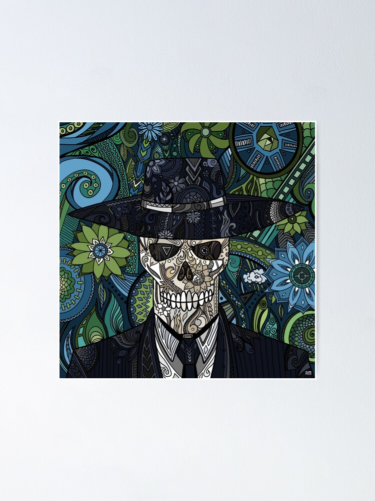 "Skulduggery Pleasant" Poster for Sale by anni-is-okay | Redbubble