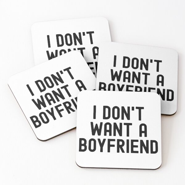Item preview, I don't want a boyfriend designed and sold by Statim.