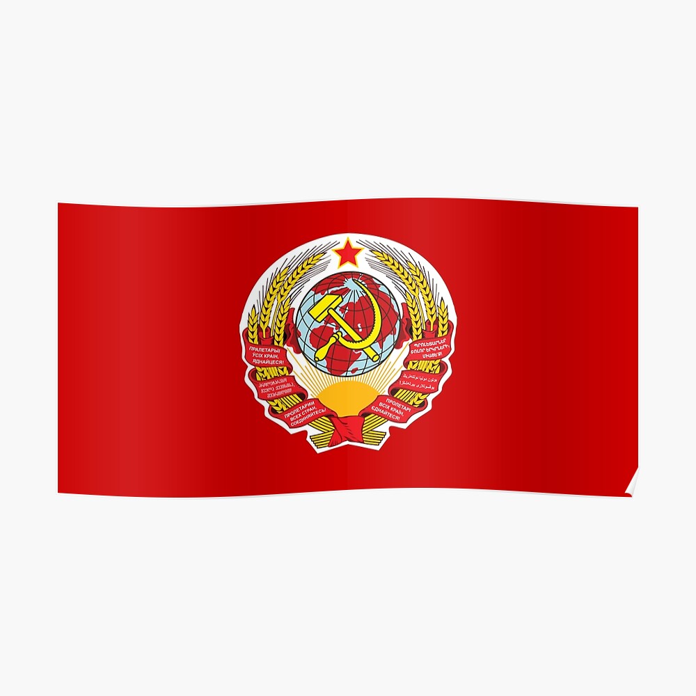 first flag of the soviet union