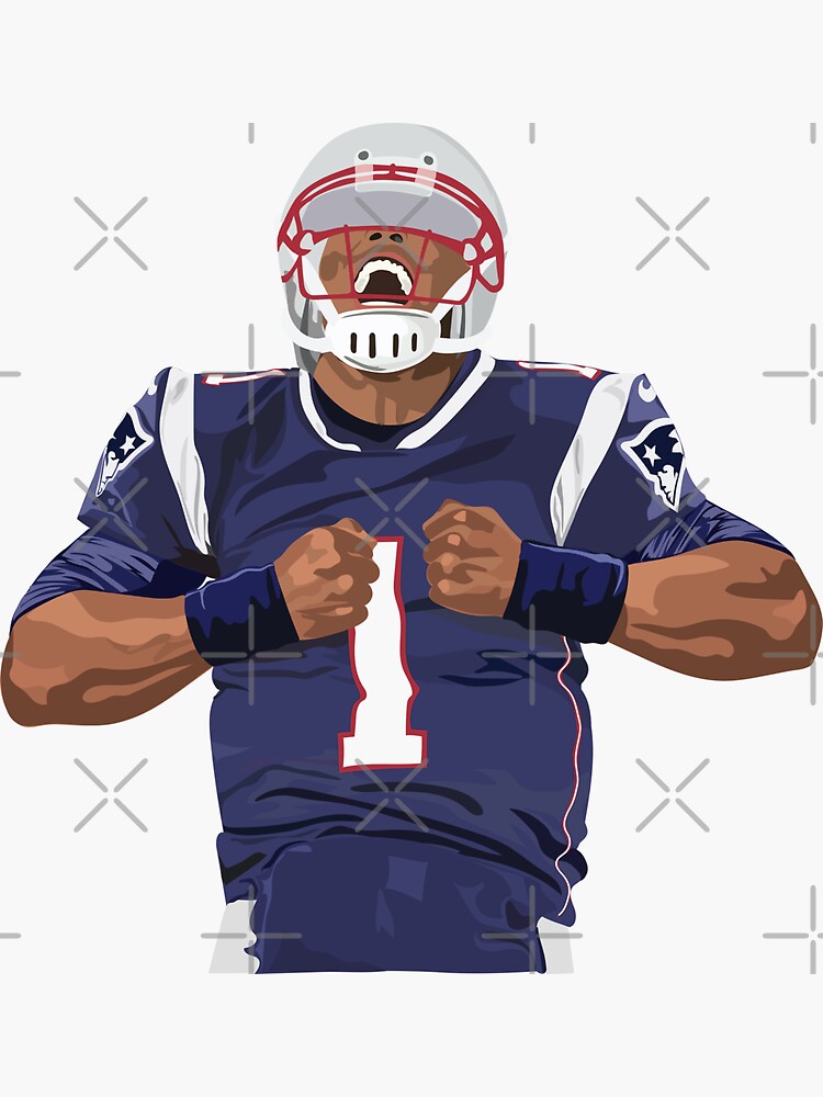 New England Patriots Helmet - Sticker