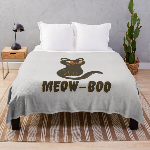 Item preview, Funny Meow Boo Halloween cat - Full Time Cat Mom designed and sold by StarByAsem.