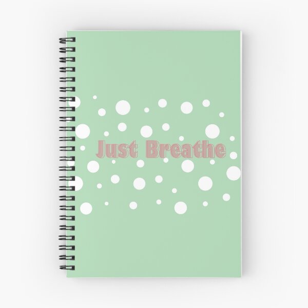 Item preview, Pink Just Breathe Quote Bubble Design designed and sold by KajolNahar.