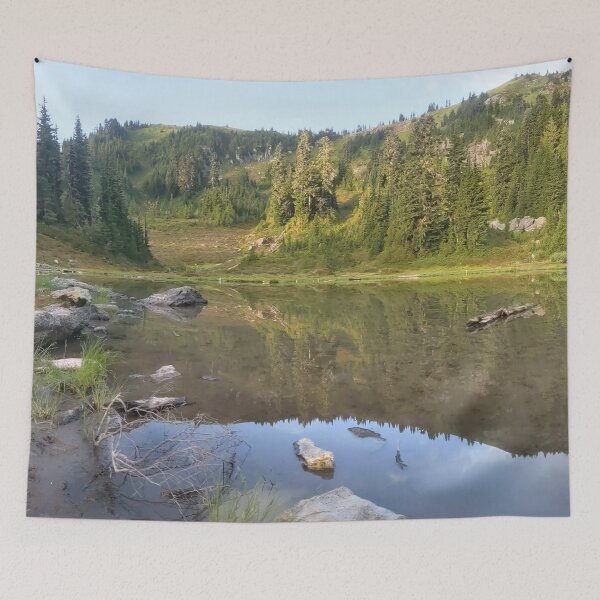 Item preview, Alpine Wilderness Lake Scene designed and sold by RoguePixel.