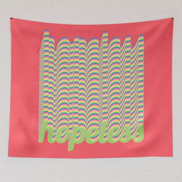 Item preview, Satire - Hopeless - Pastel Rainbow Design - A Tribute to Nico Semsrott designed and sold by greatnorris.
