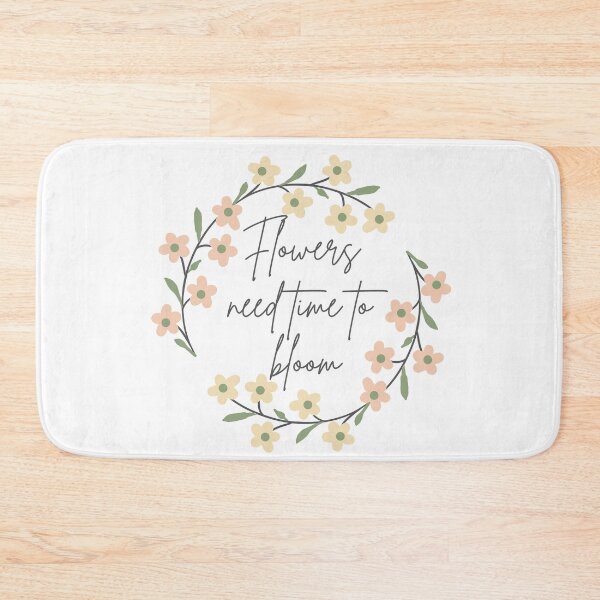 Item preview, Flowers need time to bloom designed and sold by nashiblossomart.
