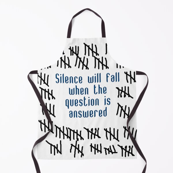 Item preview, Silence Will Fall When the Question is Answered designed and sold by Darcy777.